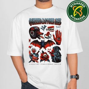 Queens Of The Stone Age Berlin Germany 2025 Event Poster At Zitadelle Spandau On August 12 2025 The End Is Nero Unisex T-Shirt