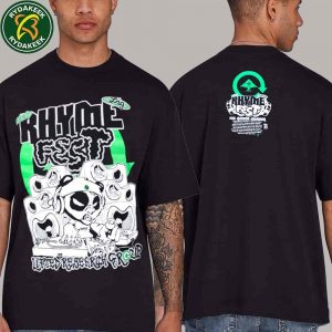 Rhyme Fest 2025 at The Torch at Los Angeles Memorial Coliseum on Aug 16 LRG x Rhyme Panda Tee Merchandise T-shirt