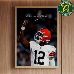Shedeur Sanders Cleveland Browns NFL Nike Football Only A Matter Of Time