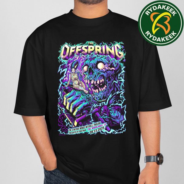 The Offspring Supercharged Worldwide In 25 Tour The Woodlands, TX At The Cynthia Woods Mitchell Pavilion Merch On August 23 2025 T-Shirt