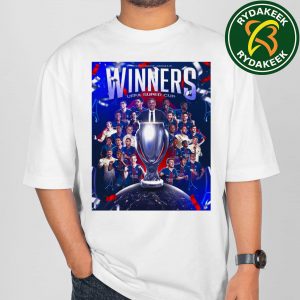 Paris Saint-Germain European Super Cup Champions 2025 Commemorative Poster Unisex T-Shirt