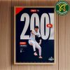 Tarik Skubal Detroit Tigers NFL The First To 200 Strikeouts For A Second Consecutive Season 2025 Home Decor Poster Canvas