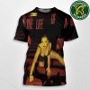 Taylor Swift The Life of a Showgirl in 2025 Album wirh A Showgirl Headdress on October 3 2025 All Over Print T-Shirt