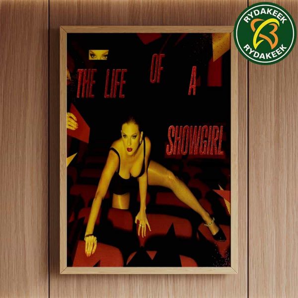 Taylor Swift The Life of a Showgirl in 2025 Album on October 3 2025 Home Decor Poster Canvas