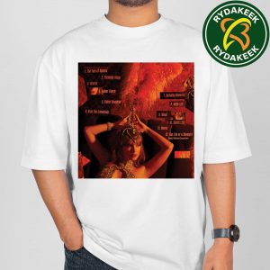 Taylor Swift The Life of a Showgirl in 2025 Album wirh A Showgirl Headdress on October 3 2025 Unisex T-Shirt