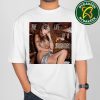 Taylor Swift The Life of a Showgirl in 2025 Album with Sparkling Showgirl Outfit on October 3 2025 Two Sided T-Shirt