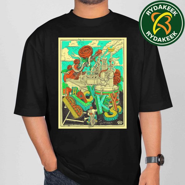 The Black Keys Exclusive Poster In Bethlehem PA at Musikfest Wind Creek Steel Stage on August 10 2025 Merchandise T-Shirt