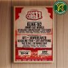 The Four Chord Music Festival 2025 Official Merchandise at EQT Park in Washington, Pennsylvania on September 13-14 Home Decor Poster Canvas