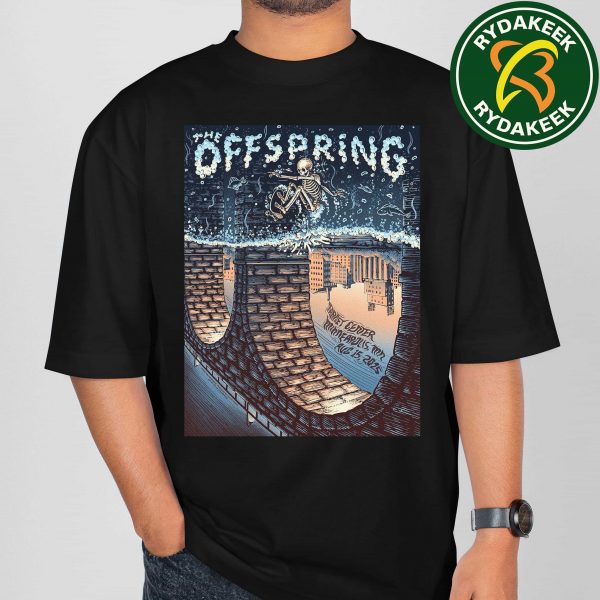 The Offspring Exclusive Poster In Minneapolis At Target Center On August 15 2025 Unisex T-Shirt