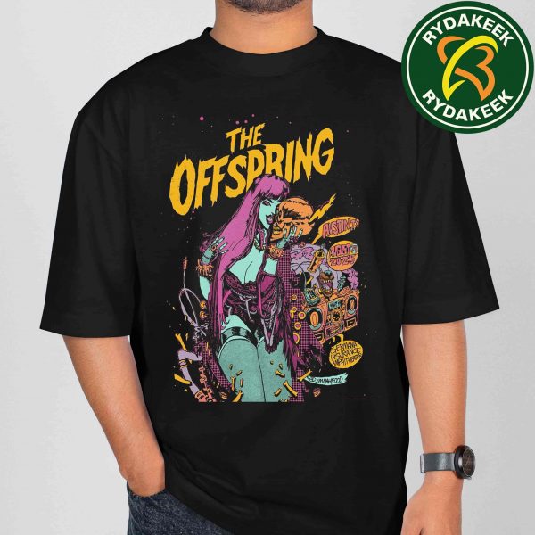 The Offspring SUPERCHARGED Worldwide In ’25 Tour Austin At Germania Insurance Amphitheater Merch On August 24 2025 T-Shirt