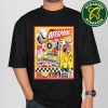 ACDC PWR Up Event Tour 2025 In Messe Karlsruhe Deutschland Event Tee August 17 Merch Two Sided T-Shirt