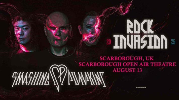 The Smashing Pumpkins Rock Invasion Tour 2025 Scarborough Live at Scarborough Open Air Theatre August 13