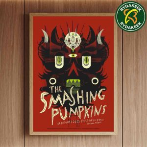 The Smashing Pumpkins The Aghori Tour In Helsinki At Helsinki Ice Hall 2025 Muah Art On August 24 Home Decor Poster Canvas