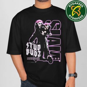 The Studbudz Courtney Williams and Natisha Hiedeman Minnesota Lynx Purple Leon SLAM 258 Cover Collection 2025 T-Shirt