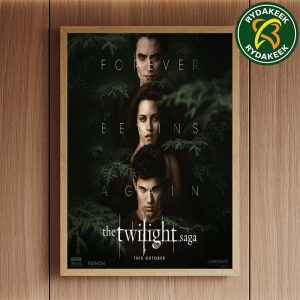 The Twilight Saga Forever Begins Again Fathom Events Release In October 2025 Home Decor Poster Canvas