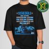The 50th NFL schedule of Seattle Seahawks 2025 T-Shirt