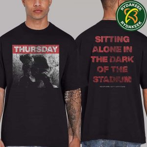 Thursday Band Merch Love Song Writer Live At Metlife Stadium East Rutherford Aug 9 2025 Two Sided T-Shirt