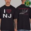 Thursday Band Merch Tee Live At The Meadowlands Njhc Metlife Stadium On August 9 2025 Retro Tee Shirt