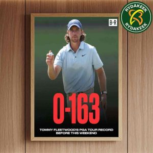 Tommy Fleetwood Congratulations Wins TOUR Championship For First PGA TOUR FedEx Cup 2025 Home Decor Poster Canvas