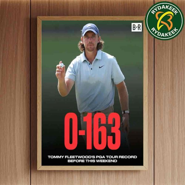 Tommy Fleetwood Congratulations Wins TOUR Championship For First PGA TOUR FedEx Cup 2025 Home Decor Poster Canvas