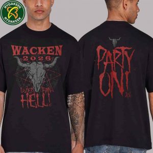 Wacken Open Air Festival 2026 The 35 Years Anniversary Hell Party Merchandise T-Shirt