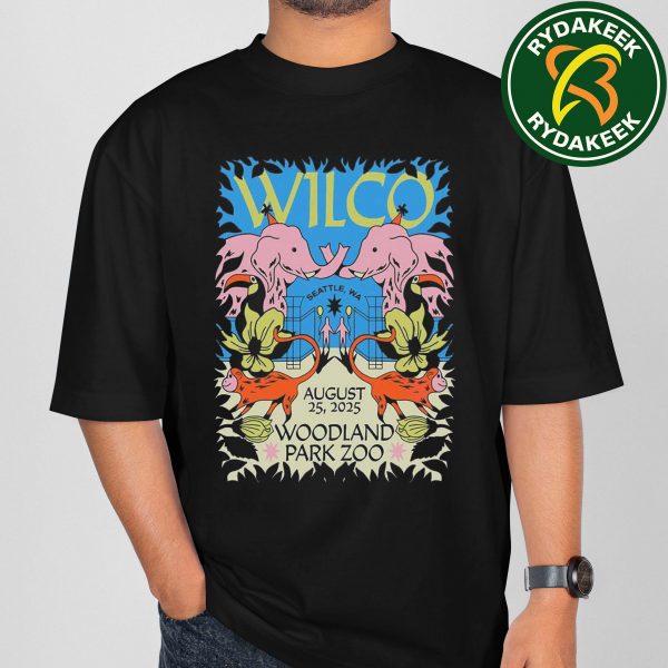 Wilco Event In Seattle WA At Woodland Park Zoo Merchandise On August 25 2025 Unisex T-Shirt