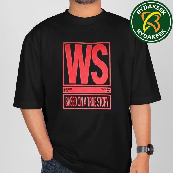 Will Smith Based On A True Story Tour Summer 2025 UK And EU Scarborough UK On August 24 2025 Black T-Shirt