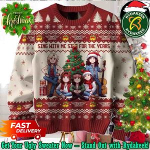 Aerosmith Sing With Me Sing For The Year Chirstmas Gifts 2025 Xmas For Family And Friends Ugly Sweater