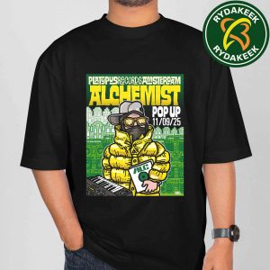 Alchemist Platypus Records Amsterdam Pop up On November 9 2025 T-Shirt