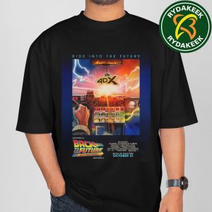 Back To The Future The Film’s 40th Anniversary Back In Theaters IMAX On October 31 2025 Ride Into The Future T-Shirt