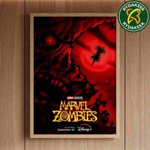 Behold Scarlet Witch Queen Of The Dead Marvel Zombies Four Part Animated Event September 24 Home Decor Poster Canvas