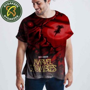 Behold Scarlet Witch Queen Of The Dead Marvel Zombies Four Part Animated Event September 24 All Over Print Shirt