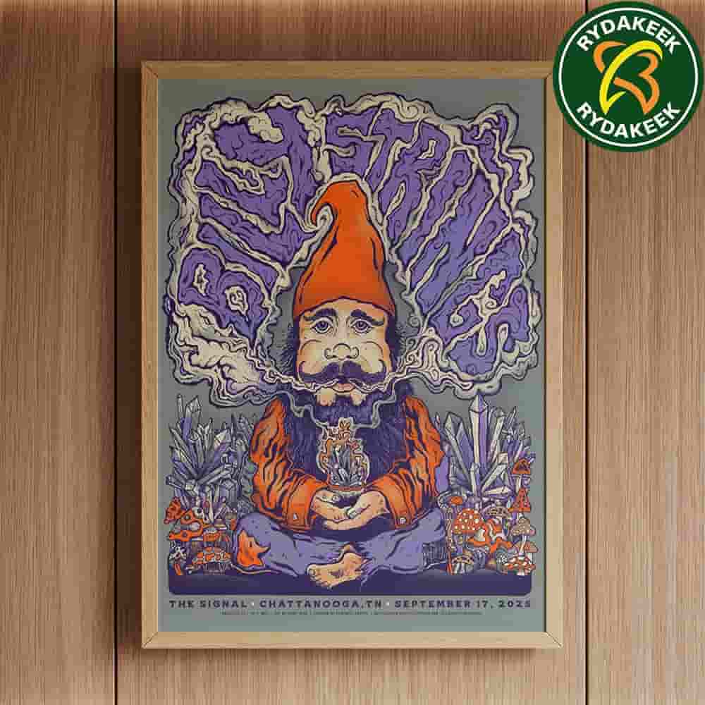 Billy String Poster For Show In Chattanooga Tennessee On September 17 2025 Art By Andy Bird