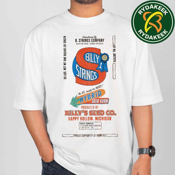 Billy Strings And Bryan Sutton With Royal Masat 2025 Hybrid Seed Corn Merch T-Shirt