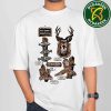 Billy Strings And Bryan Sutton With Royal Masat 2025 Suit Tee With Dates Merch T-Shirt