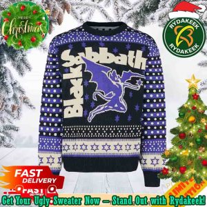 Black Sabbath Band 3D Holiday 2025 Gift For Fans Ugly Sweater