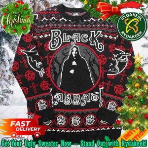 Black Sabbath Holiday Ugly Sweater Christmas Gift For Family 2025