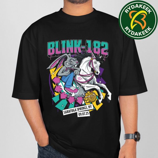 Blink 182 Missionary Impossible 2025 Tour In Saratoga Springs On September 7 2025 Broadview Stage At SPAC Unisex T-Shirt