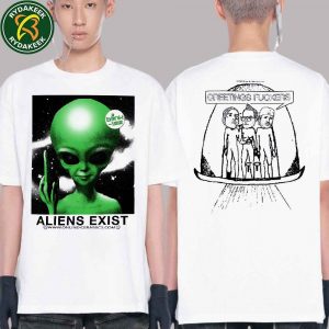 Blink-182 Missionary Impossible Tour 2025 Aliens Exist White Tee Merchandise Unisex T-Shirt