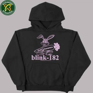 Blink-182 Missionary Impossible Tour 2025 Bunny Logo Merchandise Hoodie T-Shirt