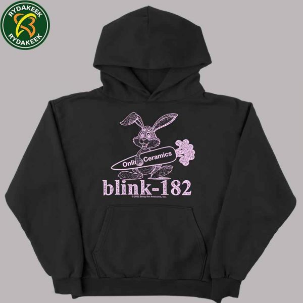 Blink-182 Missionary Impossible Tour 2025 Bunny Logo Merchandise Hoodie T-Shirt