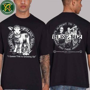Blink-182 Missionary Impossible Tour 2025 I Guess This Is Growing Up Merchandise Unisex T-Shirt