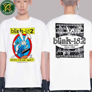 Blink-182 Missionary Impossible Tour 2025 What’s My Age Again Tee Merchandise Unisex T-Shirt