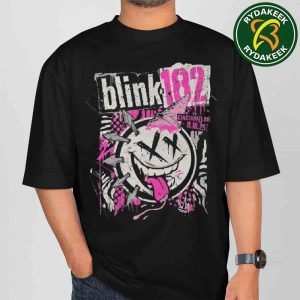 Blink-182 Missionary Impossible Tour T-Shirt Cincinnati September 16 2025 Artwork By Kyle Crawford With Alkaline Trio And Drug Church