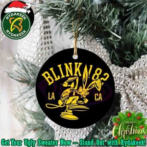 Blink-182 Pop Punk Band World Tour LA CA Christmas 2025 Tree Decorations Ornament