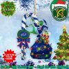 Baltimore Ravens NFL x Grinch Christmas Gift Tree Decorations Custom Name Candy Cane Ornament