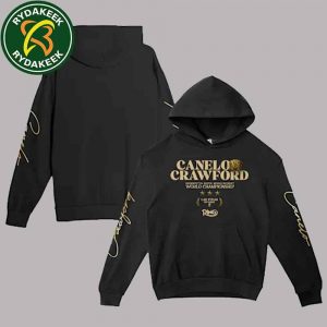 Canelo Vs Terence Crawford Championship Las Vegas 2025 Hoodie Shirt Official Fight Night Pullover For Boxing Fans