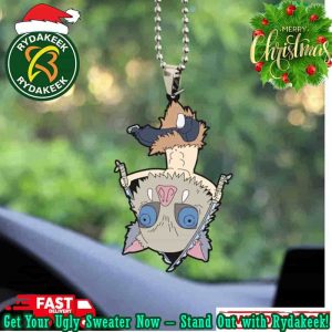 Cute Anime Demon Slayer Inosuke Hashibira Christmas Tree Decorations Ornament 2025 Gift