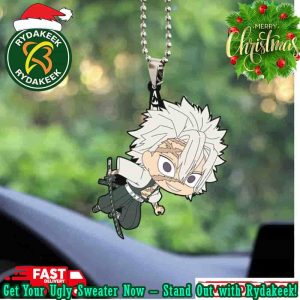 Cute Anime Demon Slayer Sanemi Shinazugawa Christmas Tree Decorations Ornament 2025 Gift