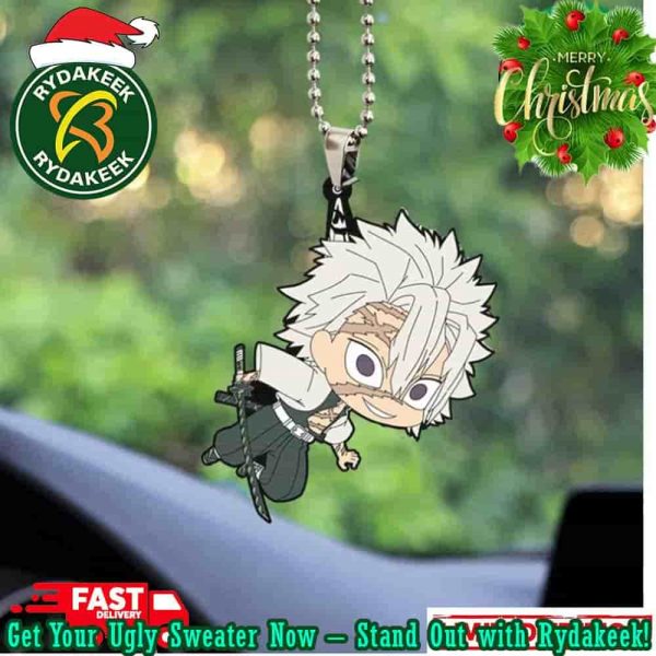 Cute Anime Demon Slayer Sanemi Shinazugawa Christmas Tree Decorations Ornament 2025 Gift